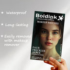 10pcs Gold Snowflake Cosmetic Patches