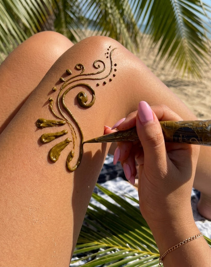 Light Brown Henna Paste
