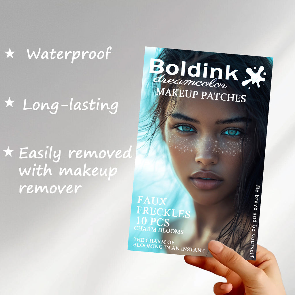 10pcs Silver Freckles Makeup Patch