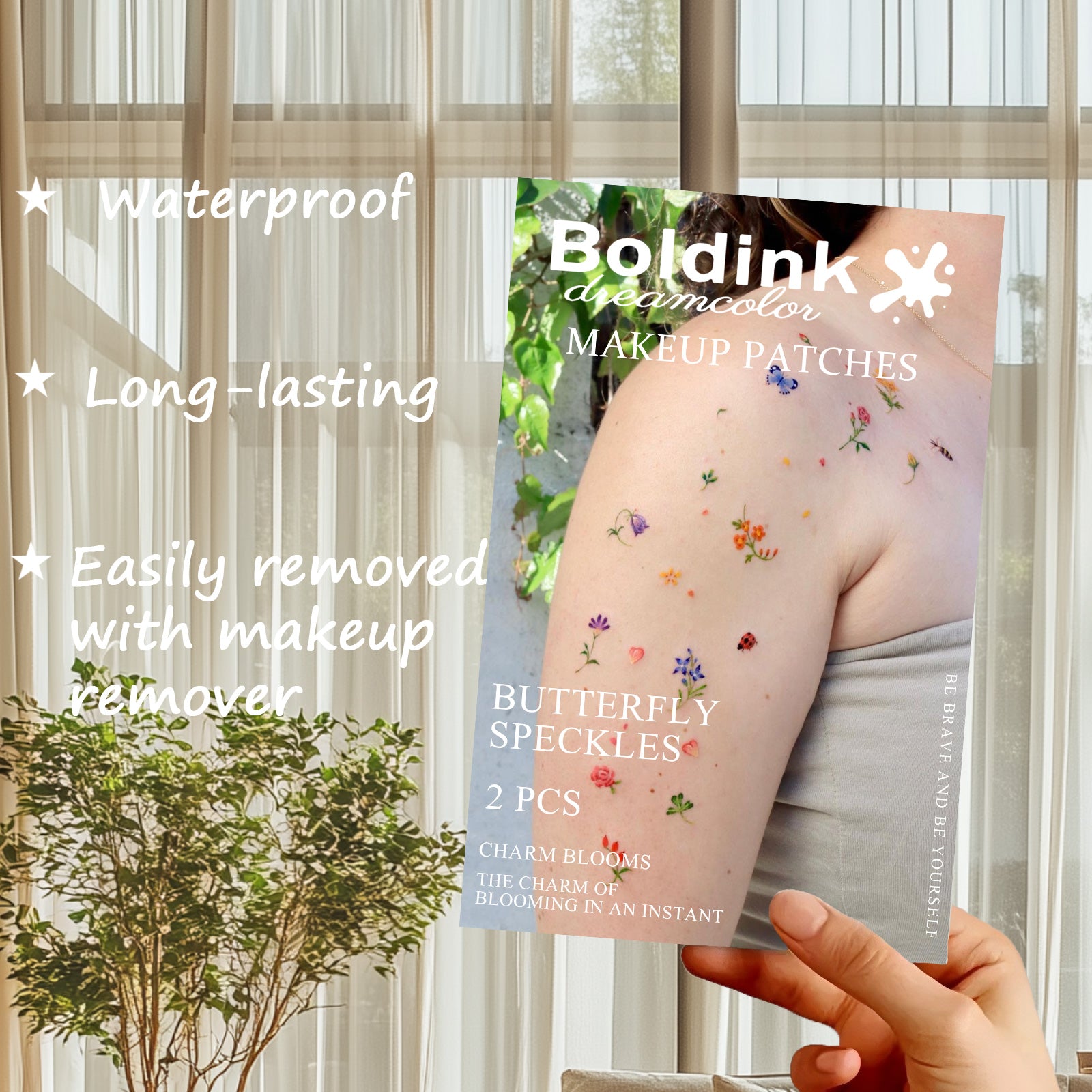 Butterfly Makeup Patches | Festival Face Tattoos