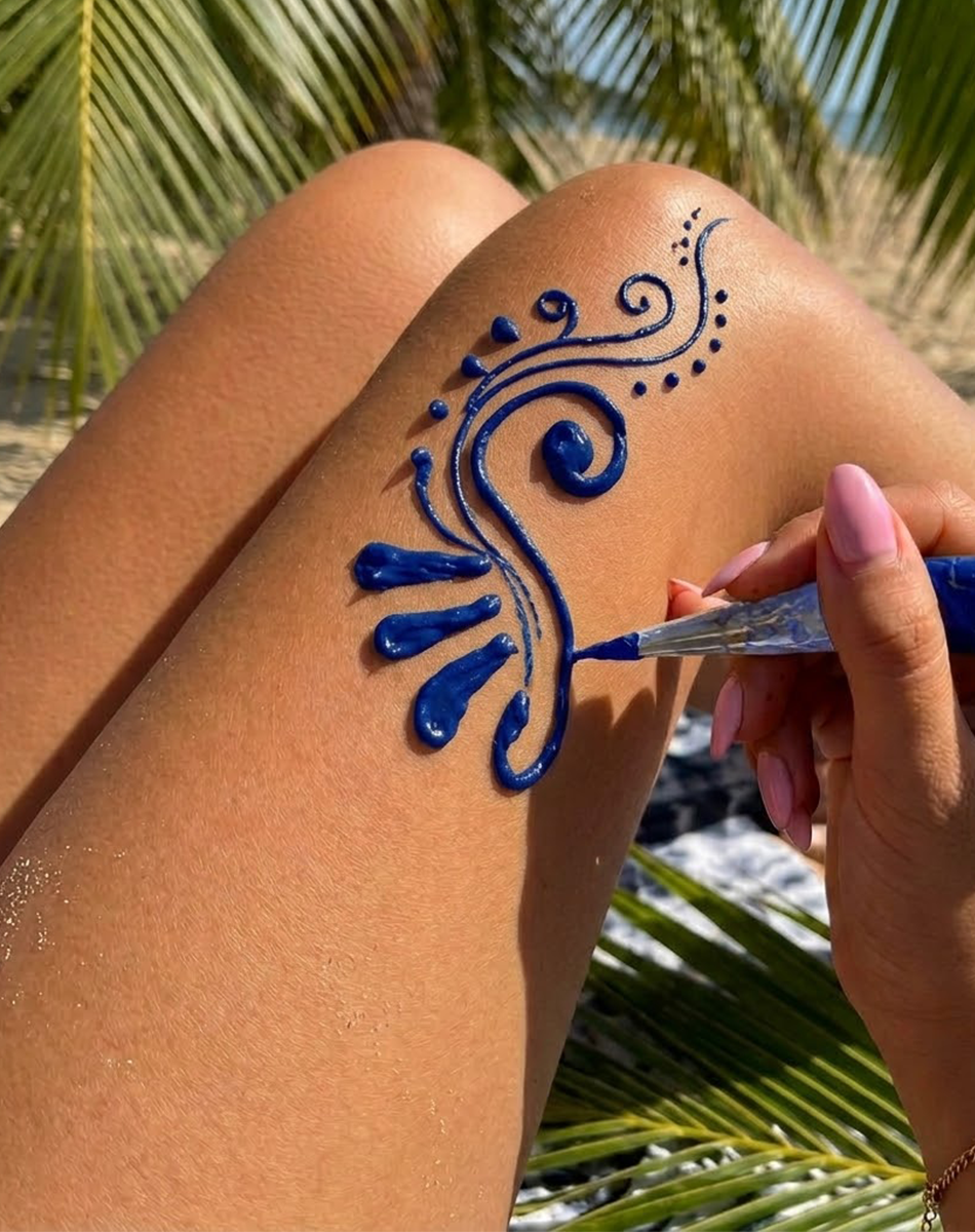 Blue Henna Paste
