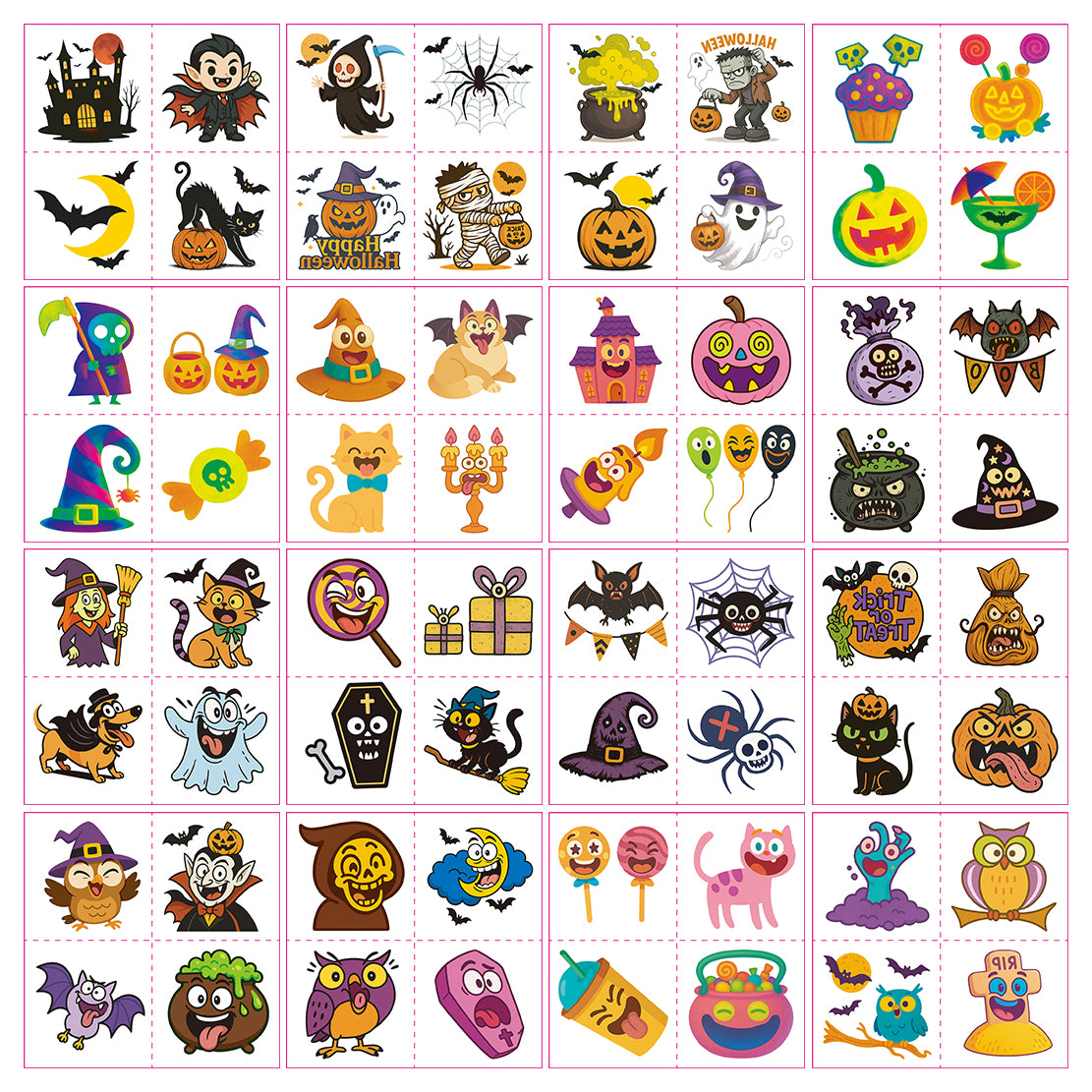 Kids Halloween Tattoos | Non-Toxic Party Tattoos