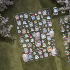 Christmas Dreamy Snow Globe Nail Decals