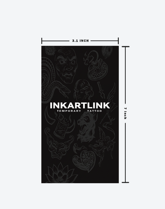 Large Custom Temporary Tattoo
