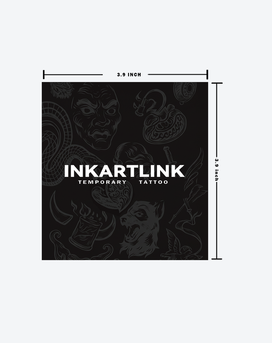 Medium Custom Temporary Tattoo