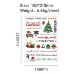 Christmas Candle Magic Decals