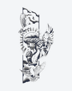 Athena and the dove of peace