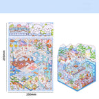 Cute Worlds Adventure Sticker Series