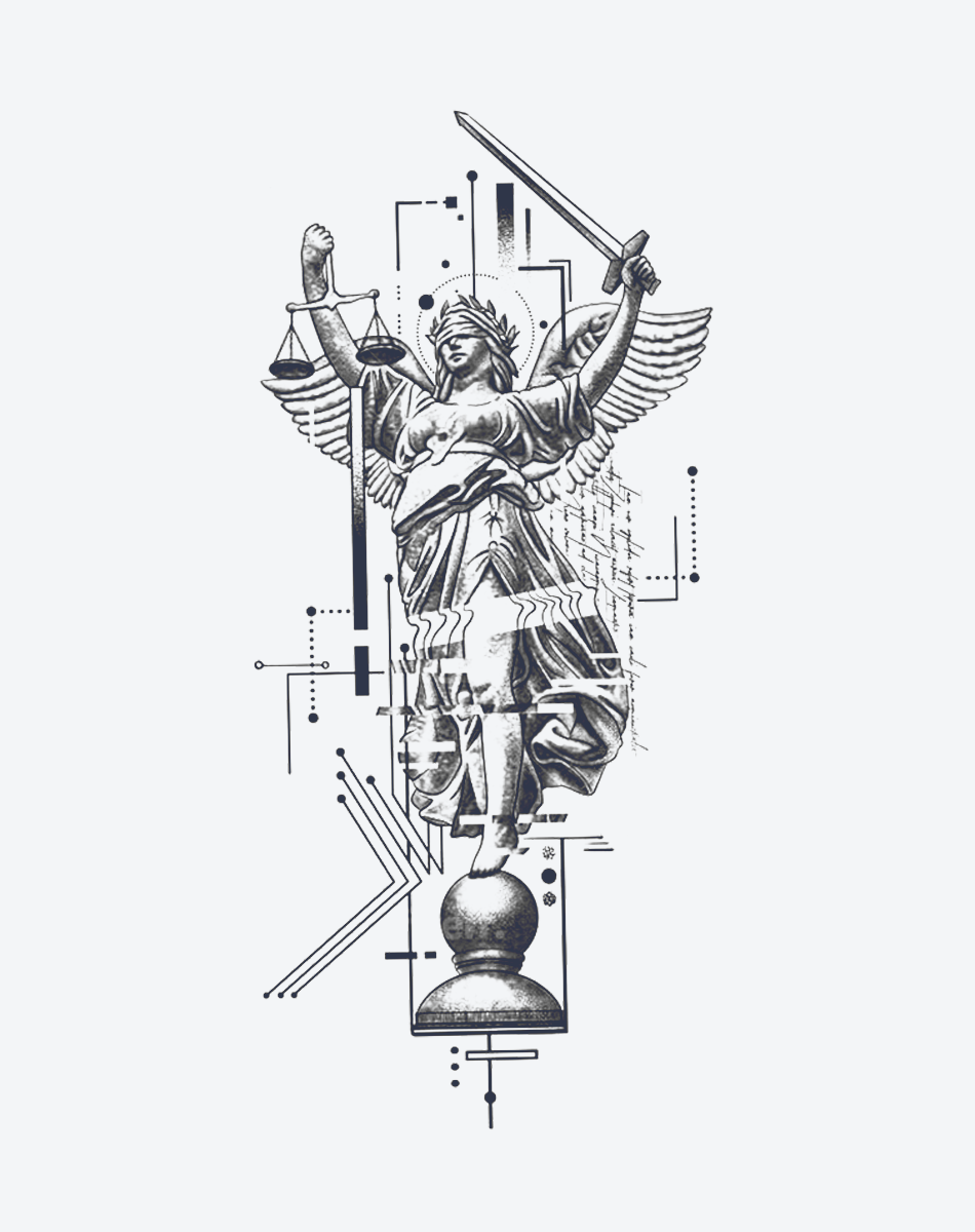 Modern Geometric Art and Athena