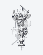 Modern Geometric Art and Athena