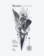 Modern Geometric Art and Ares, the God of War