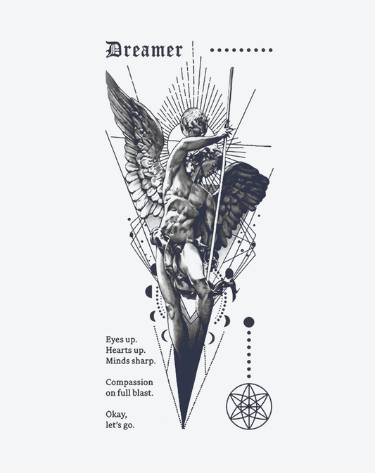 Modern Geometric Art and Ares, the God of War