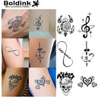 6枚の小さなタトゥーの組み合わせ13