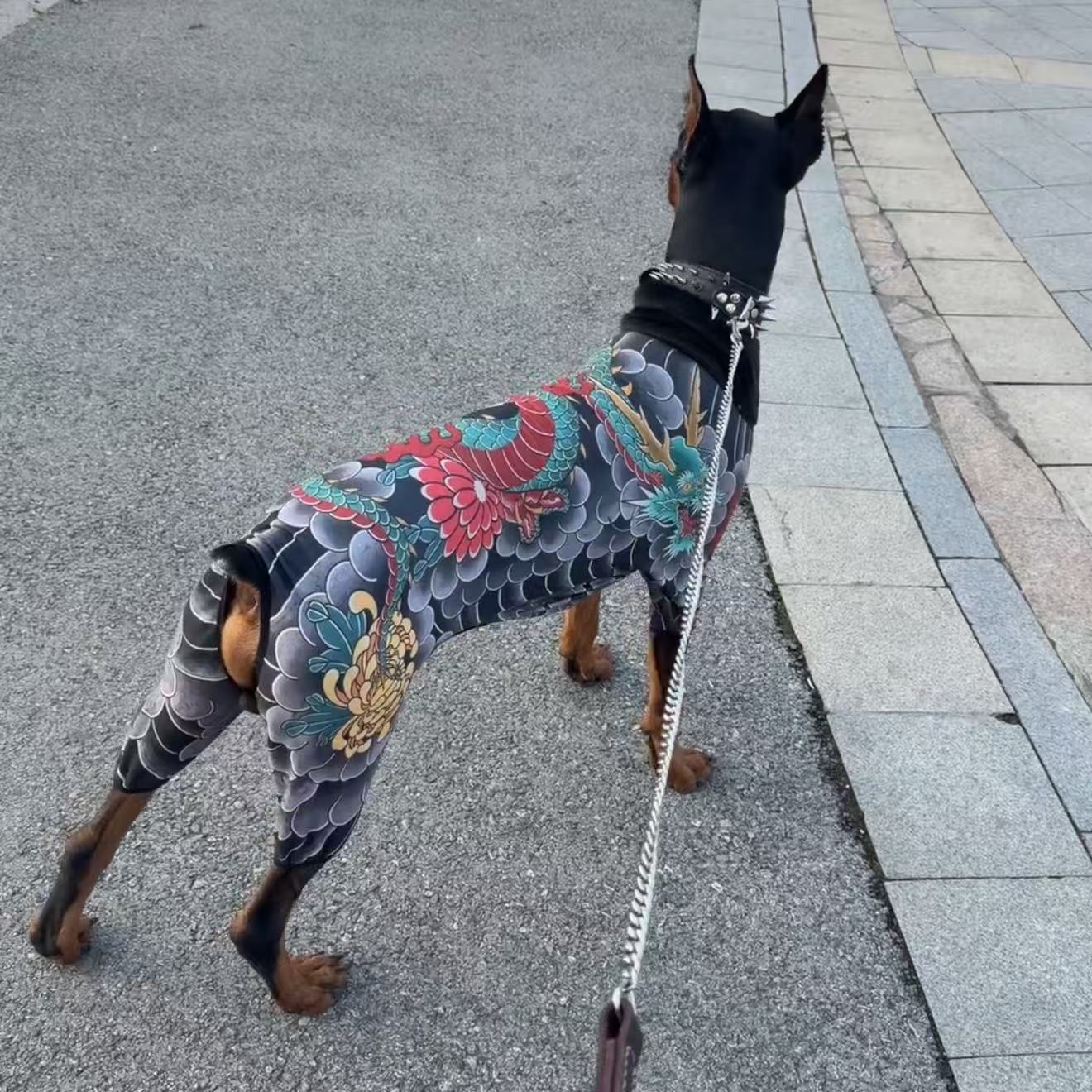 Dog Tattoo Bodysuit