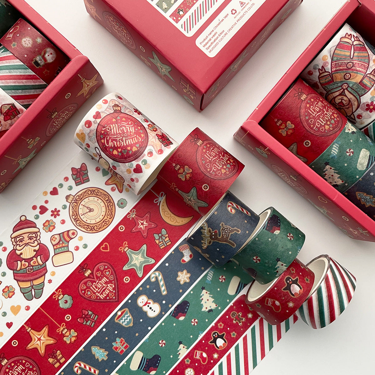 Classic Christmas Joy Washi Tape Collection