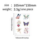 Fairy Butterfly Fantasy Candle Decals