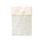 Golden Snow Light Luxury Nail Decals
