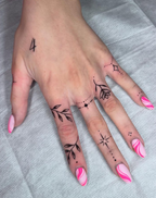 Whimsical Botanical Glimmer & Vine Decals