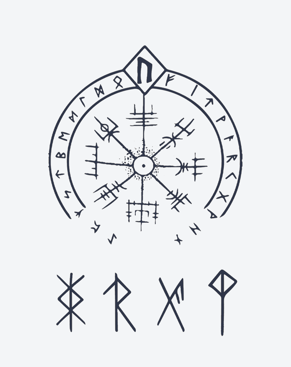 Temporary Tattoos - Runes of Aegis Mystic Symbols