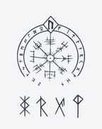 Temporary Tattoos - Runes of Aegis Mystic Symbols
