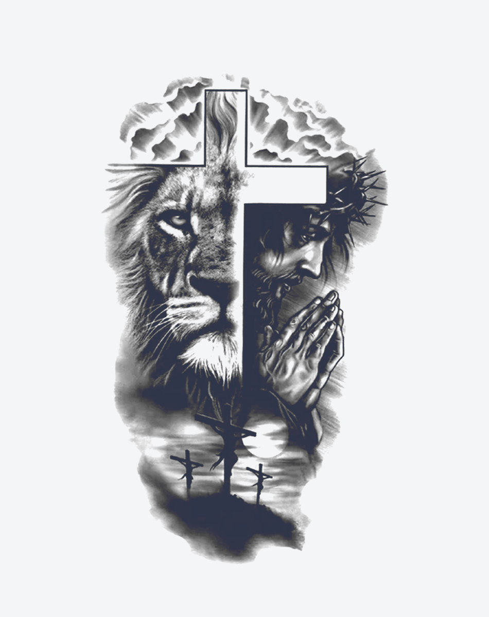 Temporary Tattoos - Redeemer's Might Winged Set