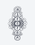 Temporary Tattoos - Mandala Flow Bohemian Henna