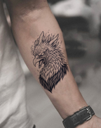 Blazing Phoenix Head