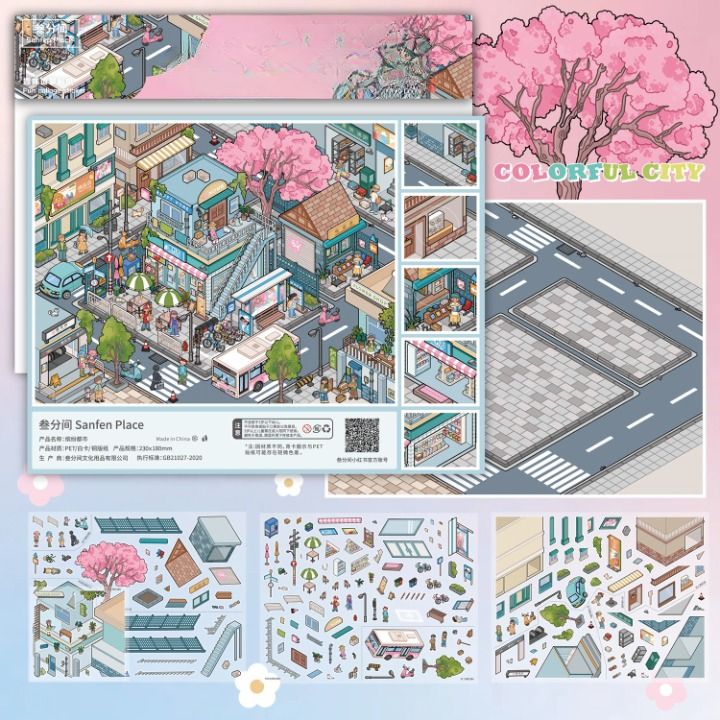 Cityscape Chronicles Tattoo Set