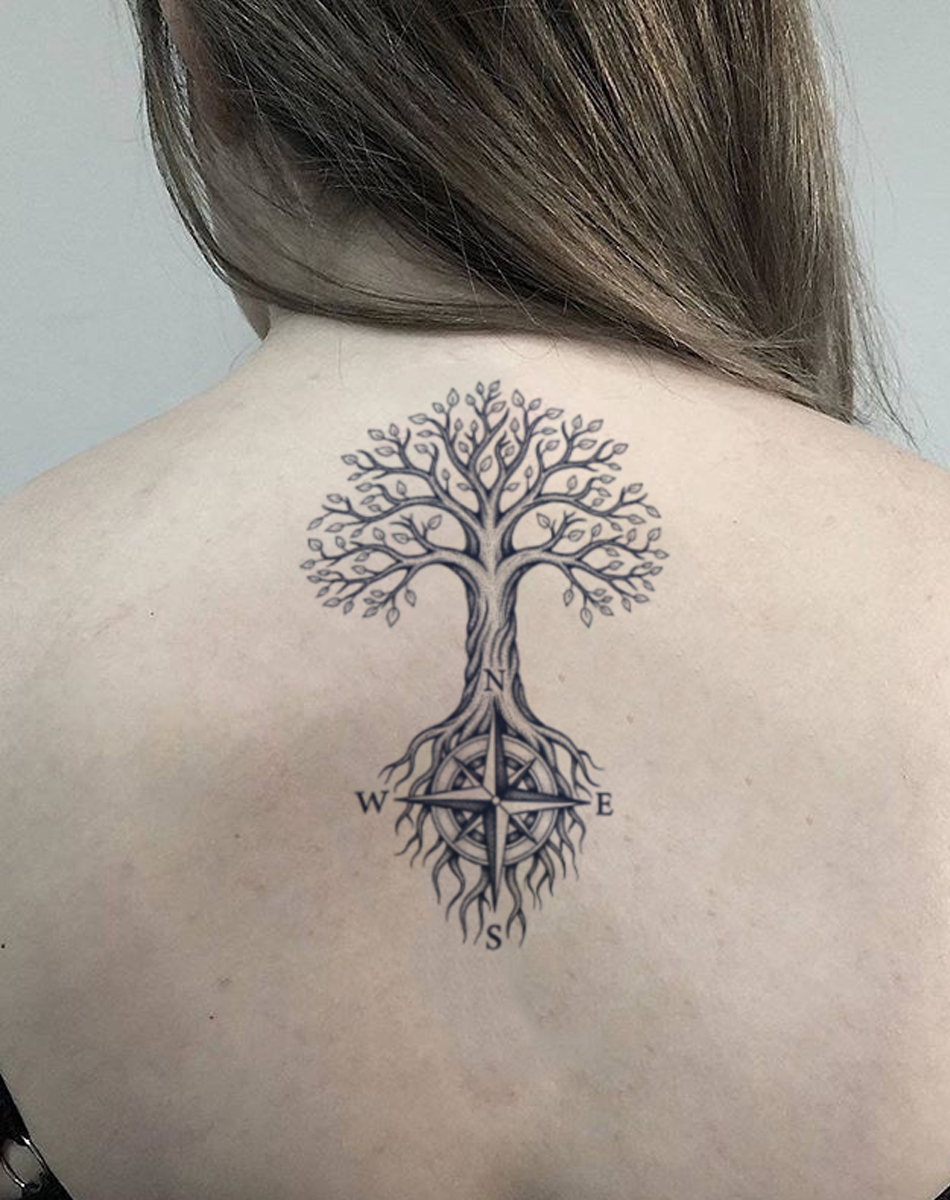 Rooted Compass – INKARTLINK