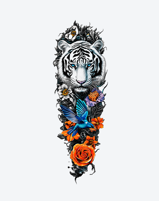 Tiger in Bloom