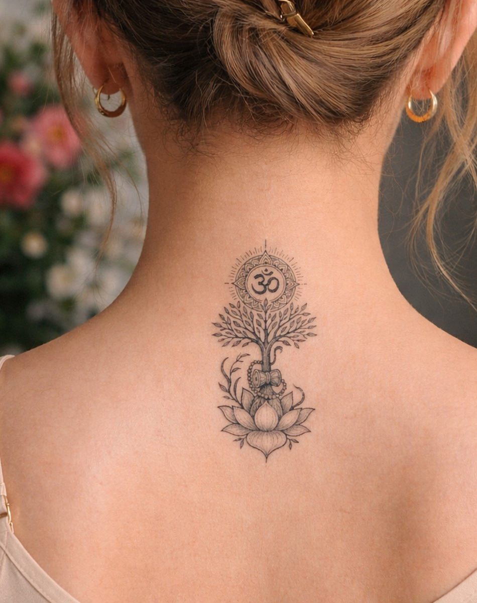 Divine Lotus Bloom