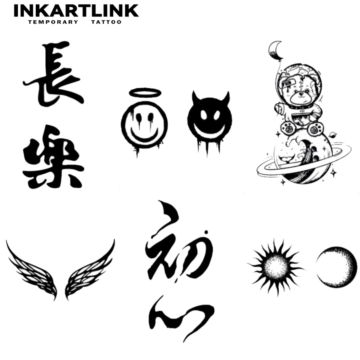 6 Sheets Small Tattoo Combination 4 INKARTLINK 6-sheets-small-tattoo-combination-4-inkartlink