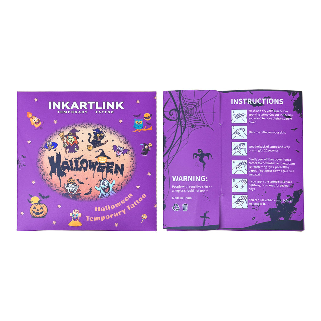 Spooky Temporary Tattoos | Realistic Halloween Tattoos