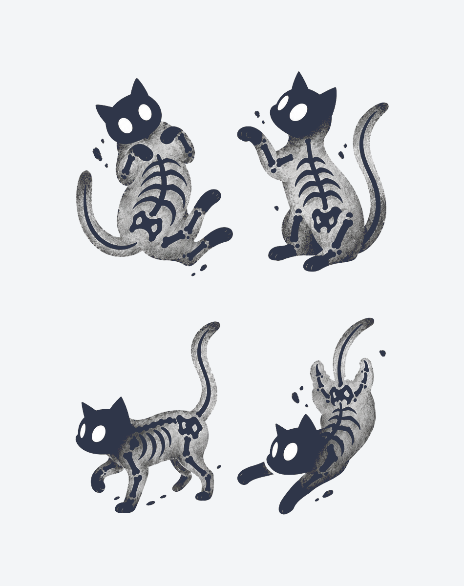 Little Skeleton Cats