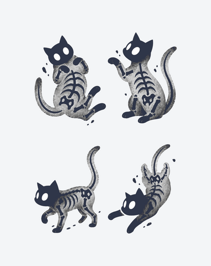 Little Skeleton Cats