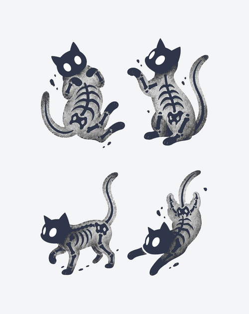 Little Skeleton Cats