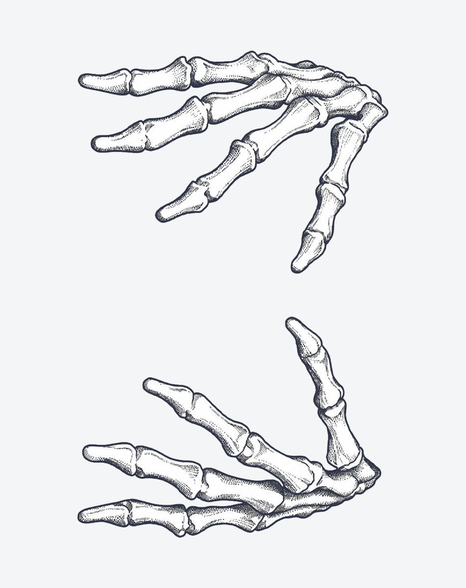 Eternal Embrace Skeleton Hands