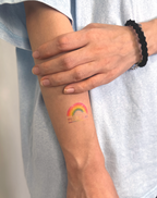 Vibrant Pride Temporary Tattoos