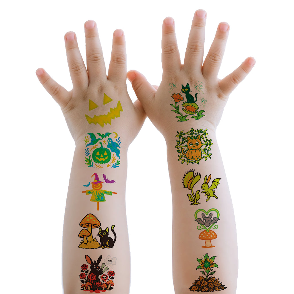 Kids Halloween Tattoos | Non-Toxic Party Tattoos