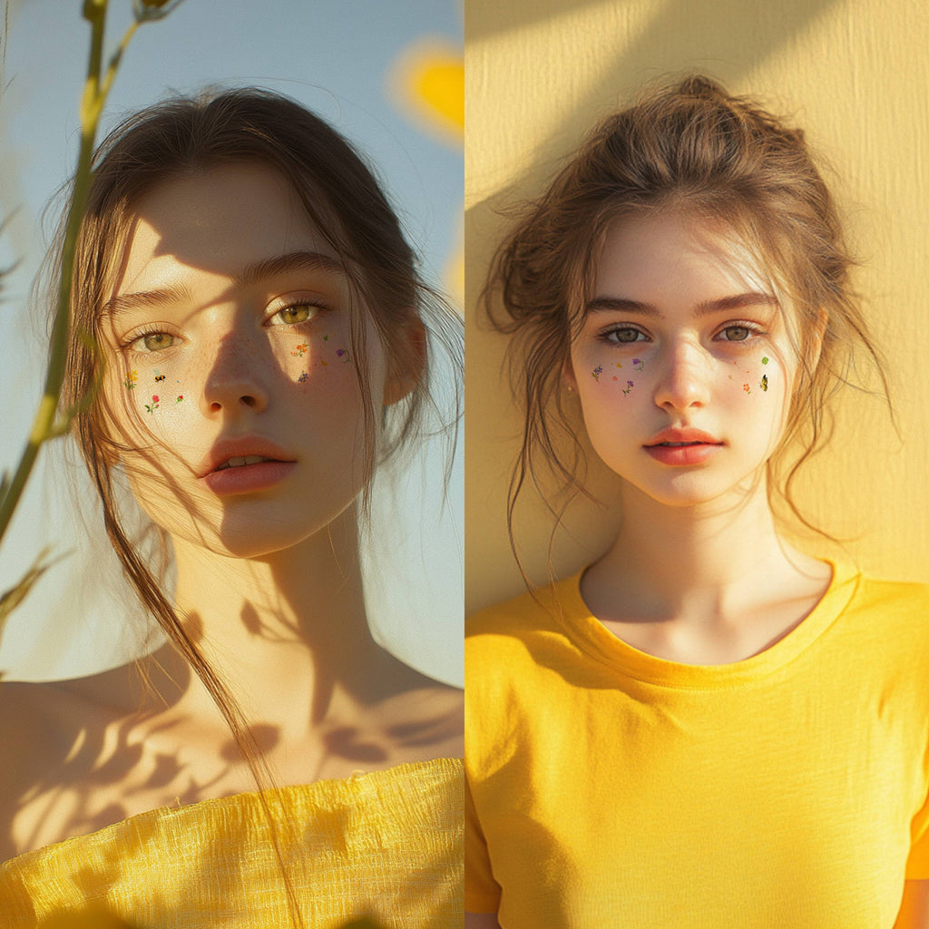 Butterfly Makeup Patches | Festival Face Tattoos