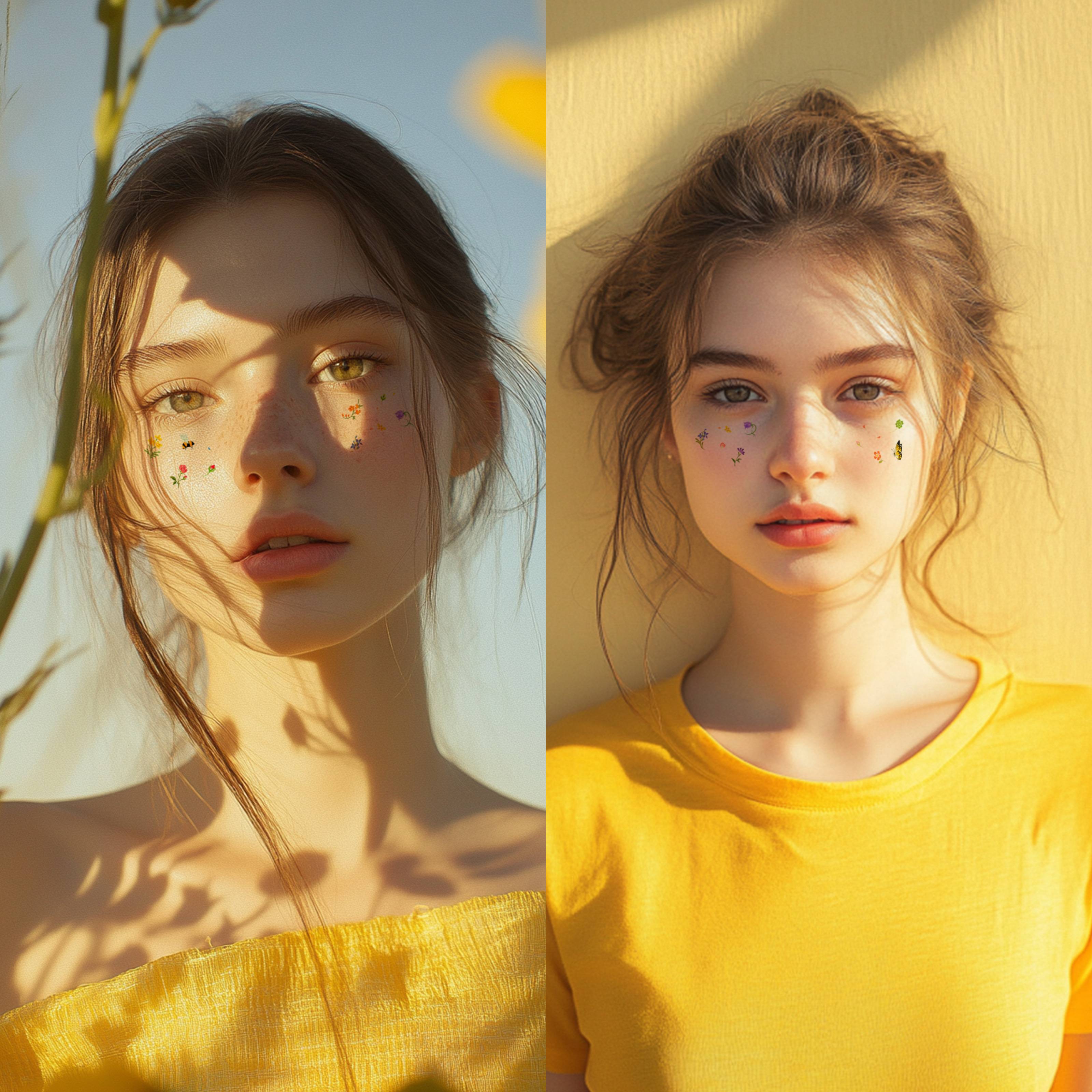 Butterfly Makeup Patches | Festival Face Tattoos