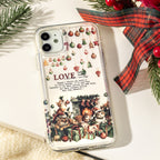 Enchanted Christmas Greeting Sticker