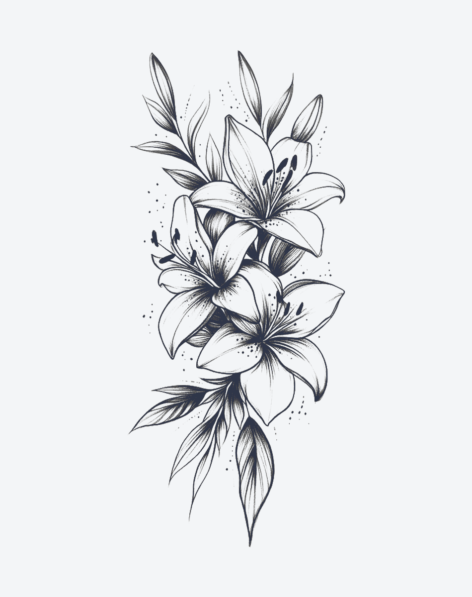 Blüten und Blätter