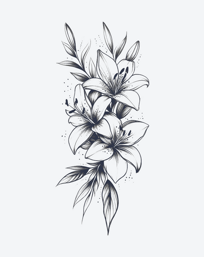 Blüten und Blätter