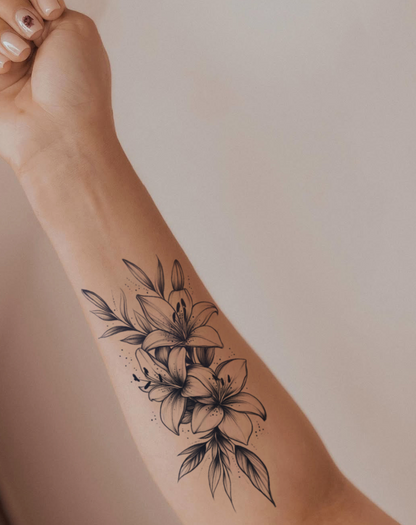 Blüten und Blätter