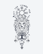 Lion and the VIJIN Symbol