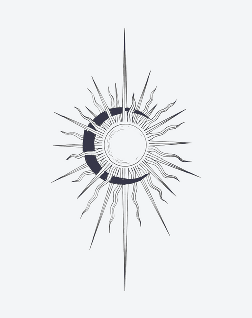 Sun & Moon Radiance Tattoo