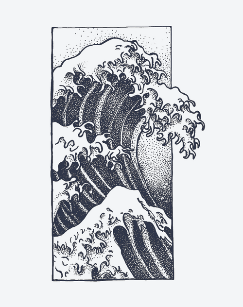 Kanagawa's Fury