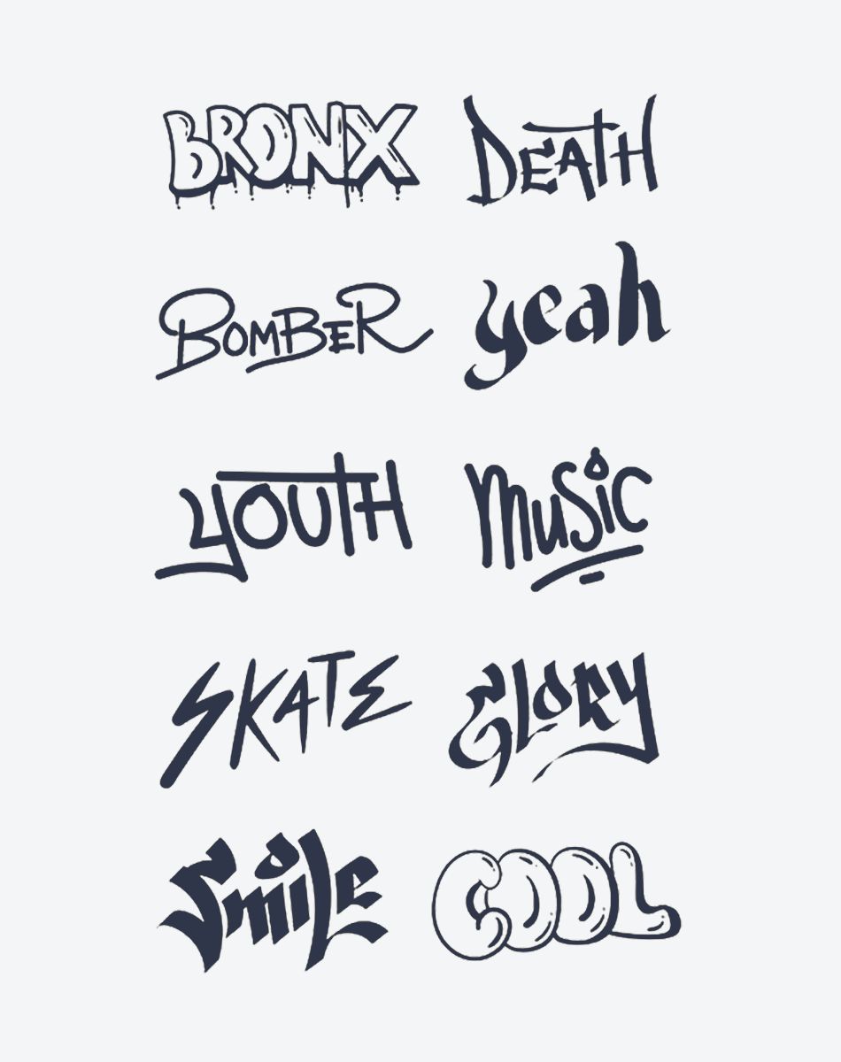 Street Graffiti Lexicon