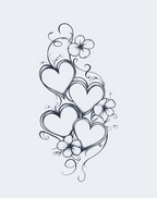 Heartstrings Temporary Tattoo - Emotional Art